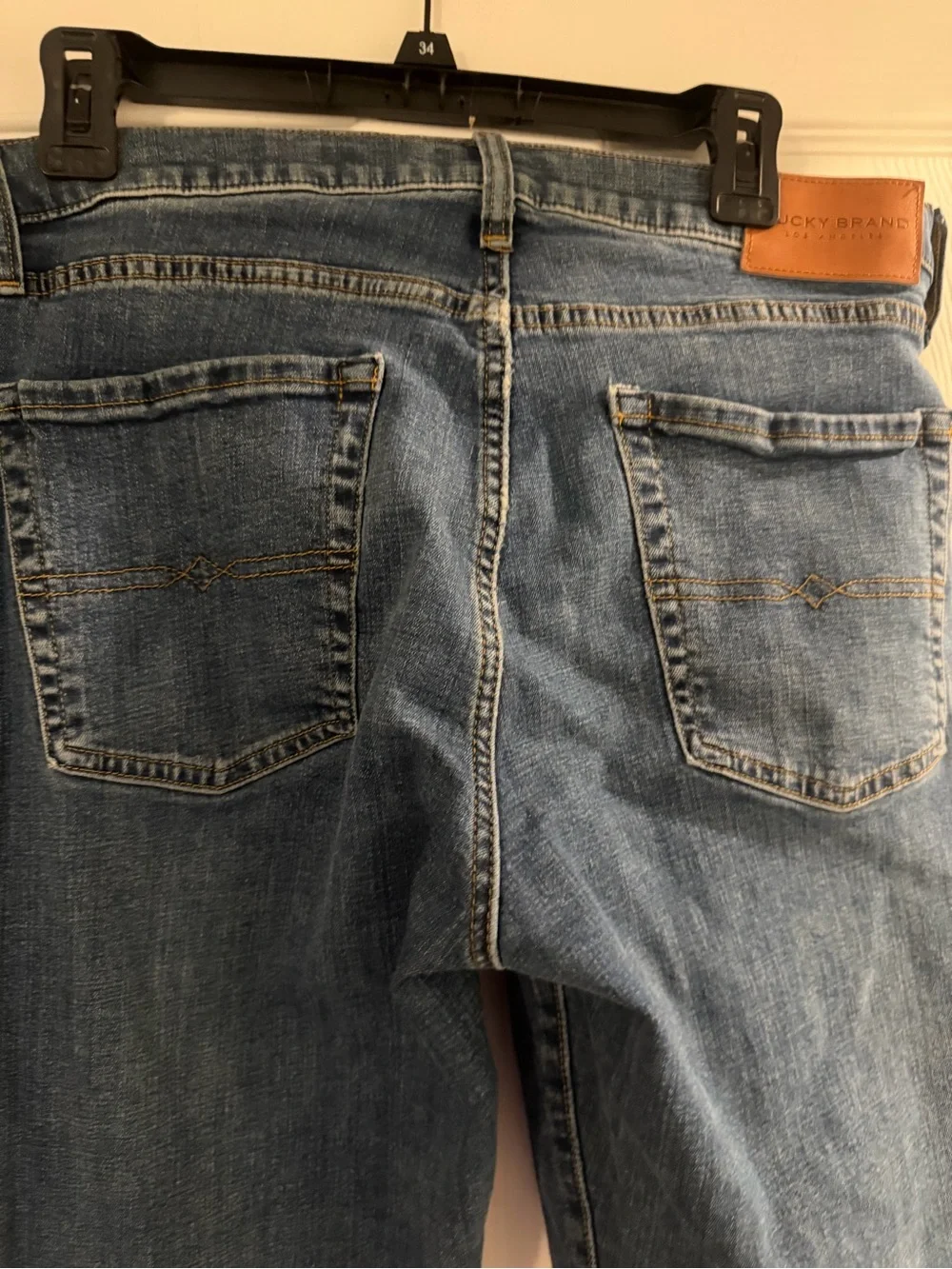 Lucky Brand Straight Leg Blue Denim Jeans